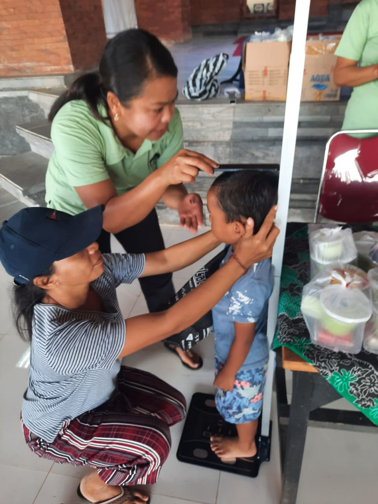 Pelaksanaan Posyandu Balita Banjar Dangin Bingin - 09 Oktober 2024